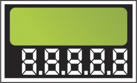Etiqueta Micro caixa com 50 6,2 x 5,5 verde