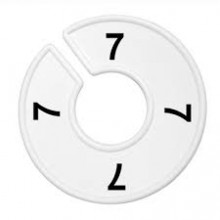 Numerador araras 07 branco