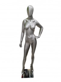 Manequim feminino Jane cara de ovo mo na cintura esquerda Jupter