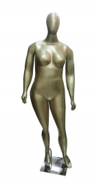 Manequim feminino Julia cara de ovo reta mo reta Jupter (BASE OPCIONAL)