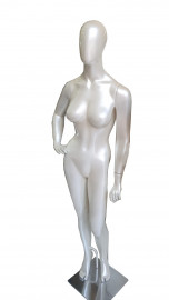 Manequim Feminino bonita cara ovo mo cintura direito perola (BASE OPCIONAL)